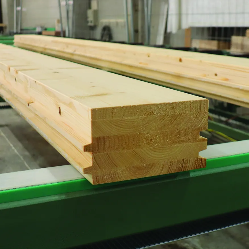 Madriers Dalle-bois en fabrication
