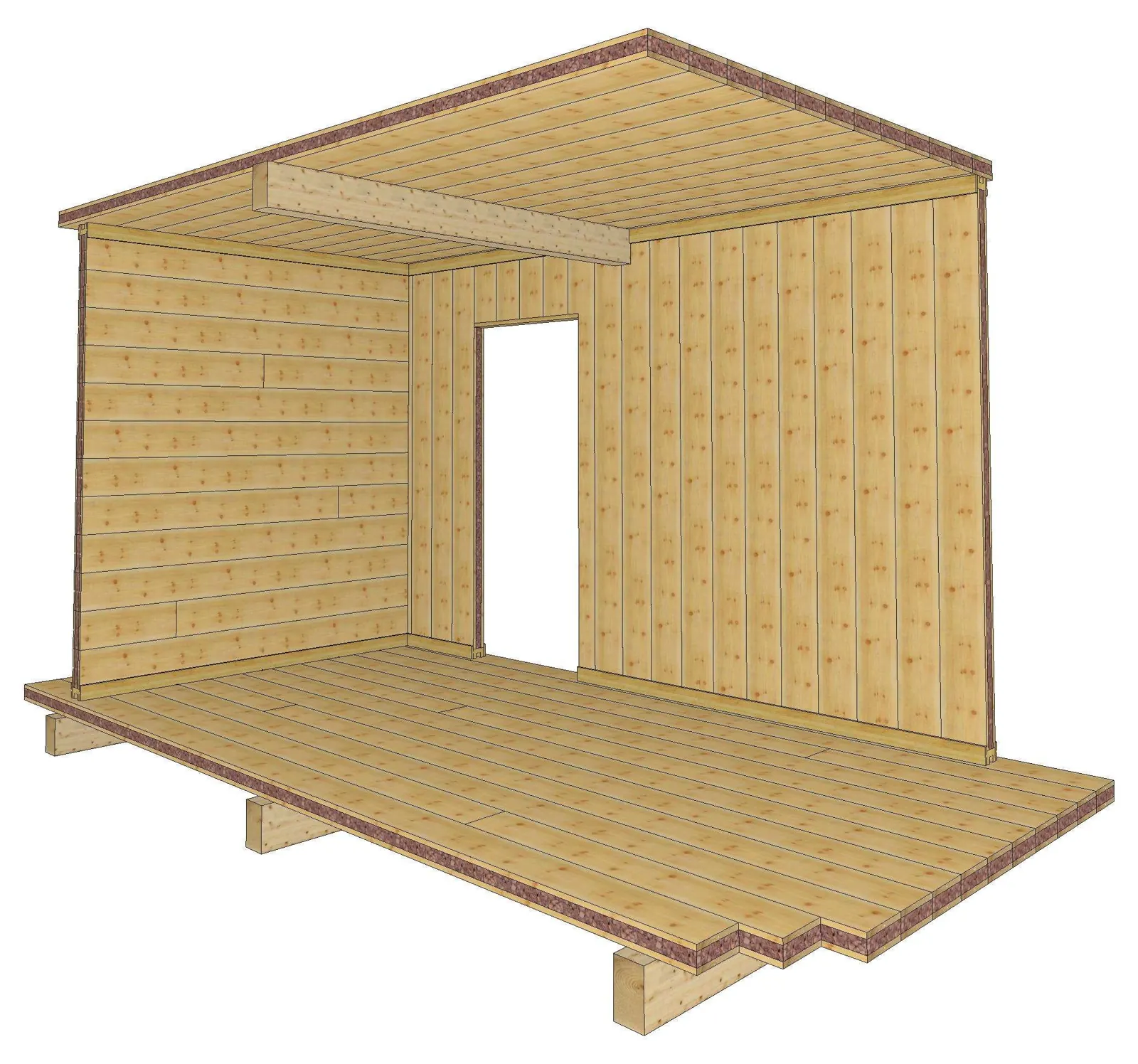 Sapiliège® en plancher et cloison