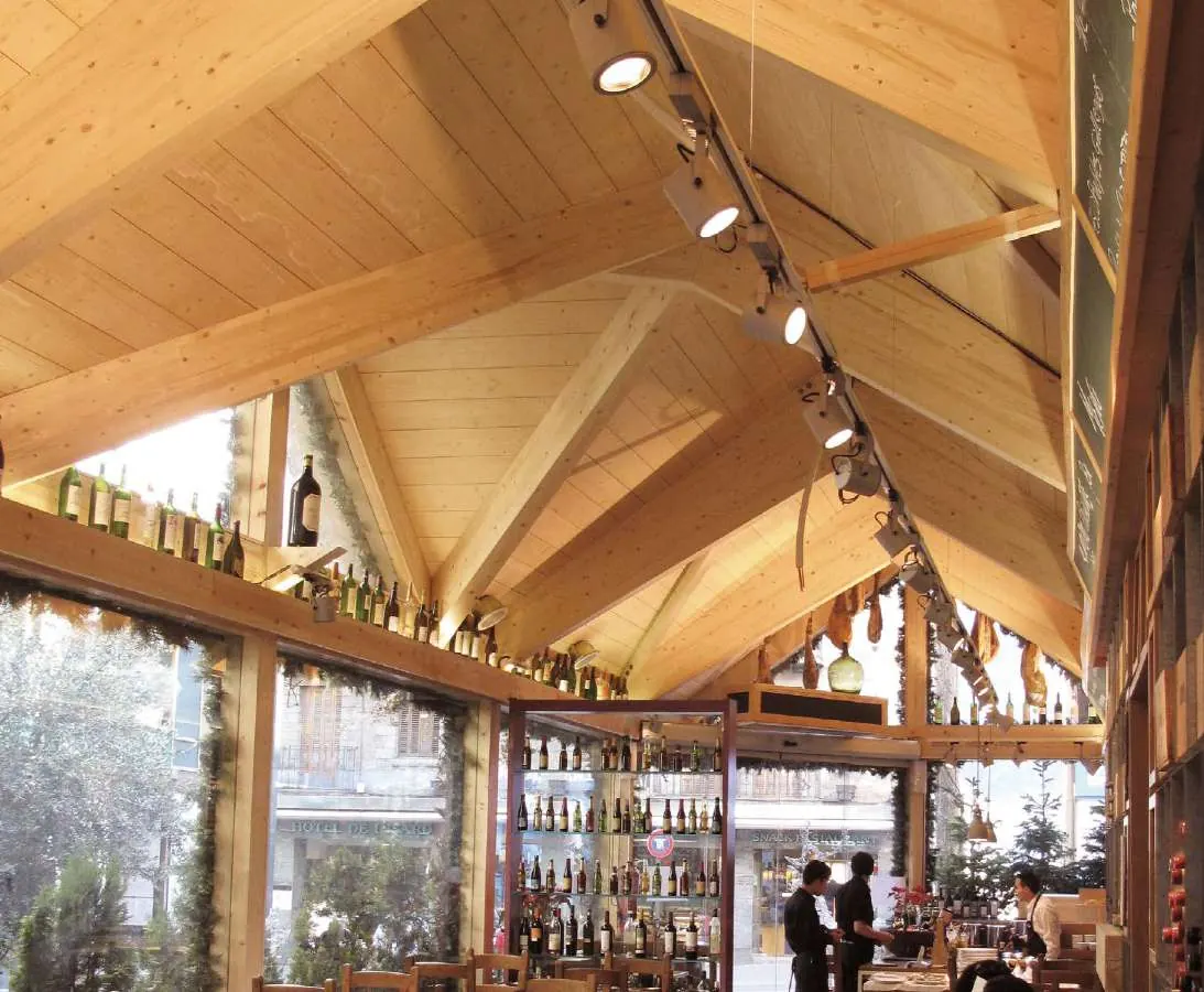 Sapisol® épicéa : plafond fini